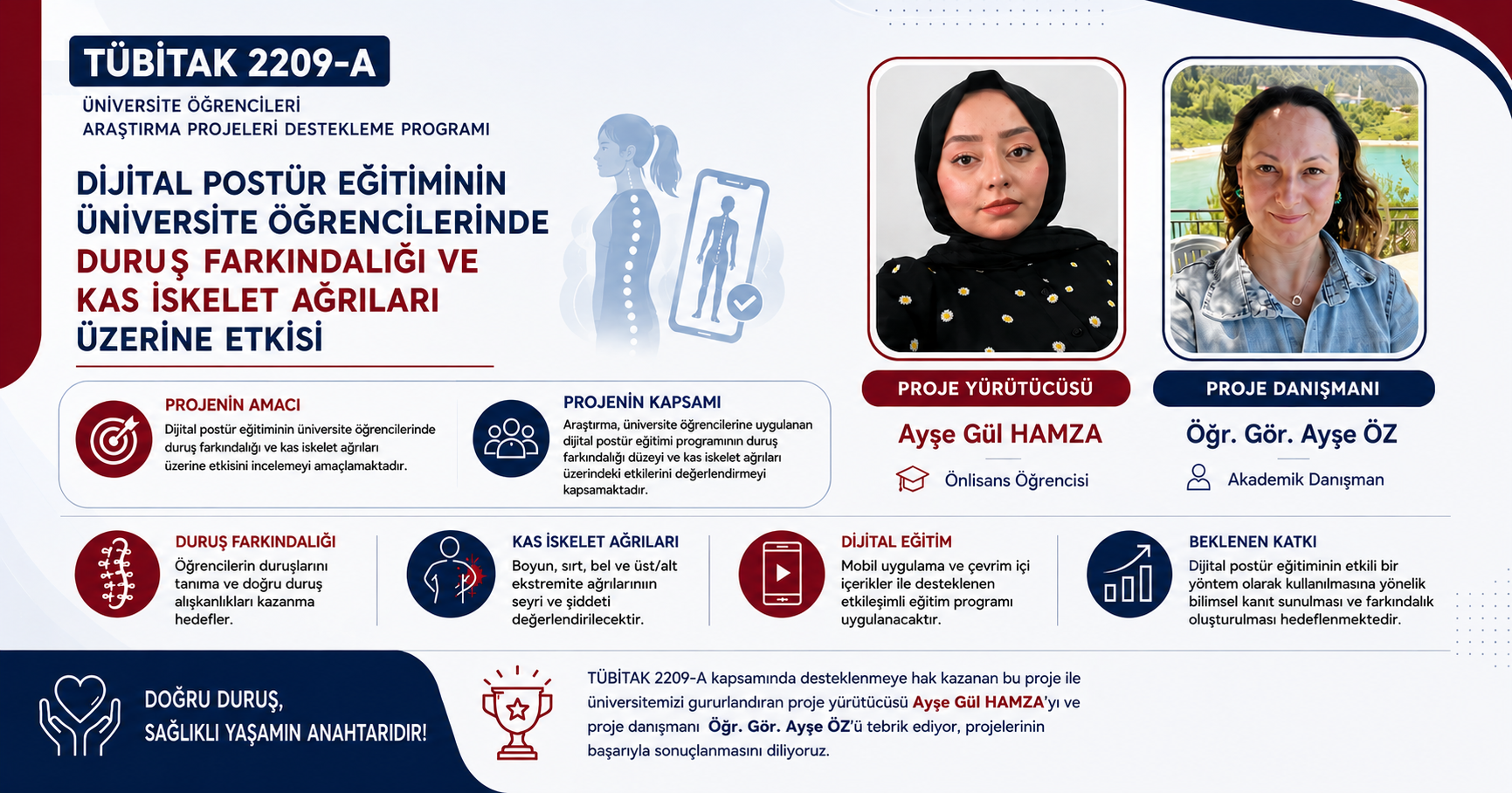 TÜBİTAK 2209-A Kapsamında Projemiz Desteklenmeye Hak Kazandı