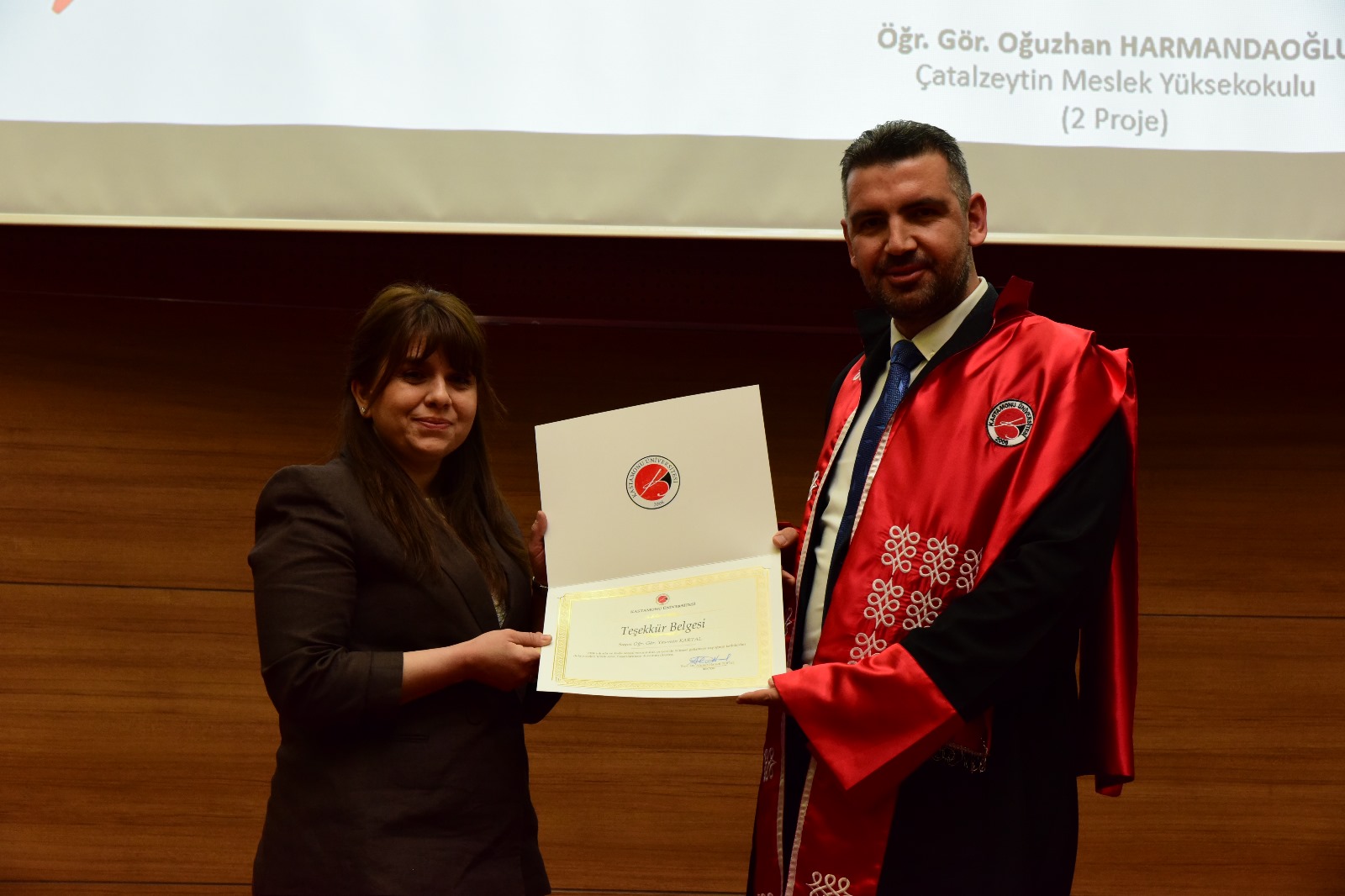 Akademik Cübbe Giyme ve Başarı Teşvik Ödülleri töreninde 2024 yılında En Fazla Sosyal Sorumluluk projesi