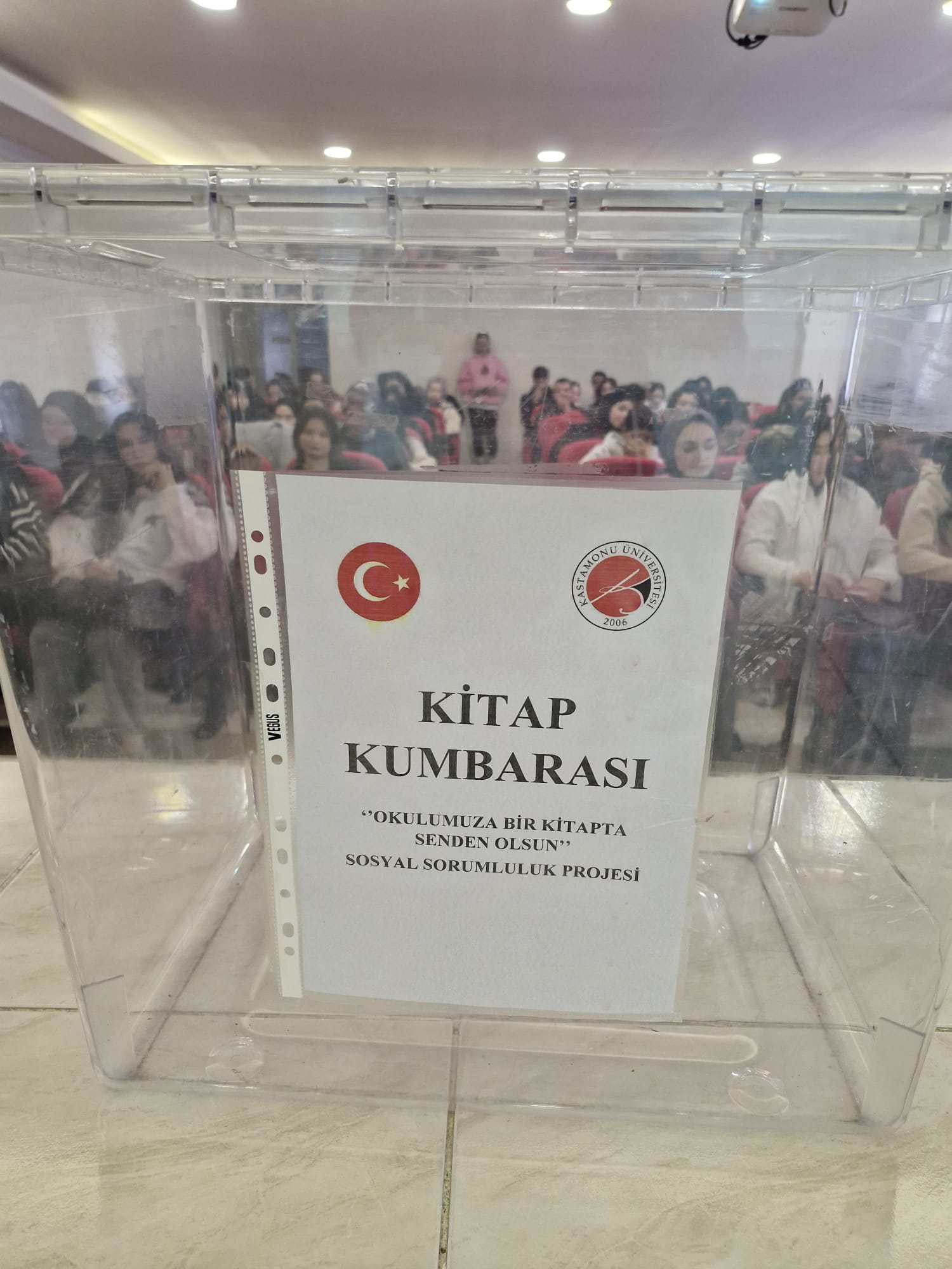 OKULUMUZA BİR KİTAPTA SENDEN OLSUN 